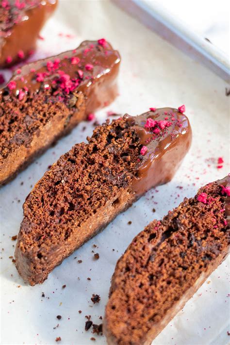 Chocolate Raspberry Sourdough Biscotti Sourdough Brandon