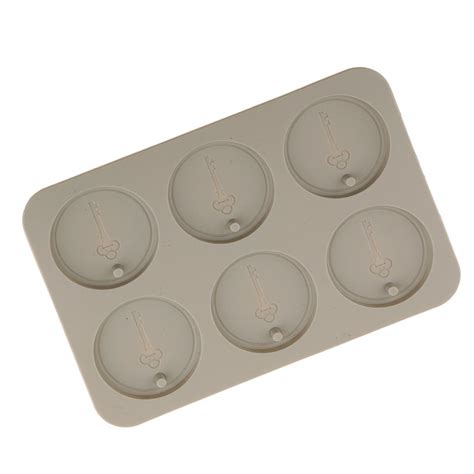 Silicone Aromatherapy Wax Tablet Mould Dried Flower Wax Mold Ornaments