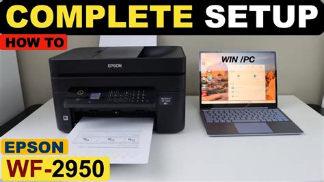 Epson WorkForce WF 2950 Setup WiFi Setup Connect To Windows 7 8 10