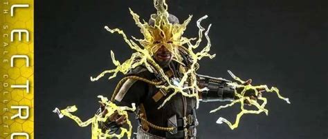 Hot Toys MMS 蜘蛛侠英雄无归电光人 高约 胸口 反派