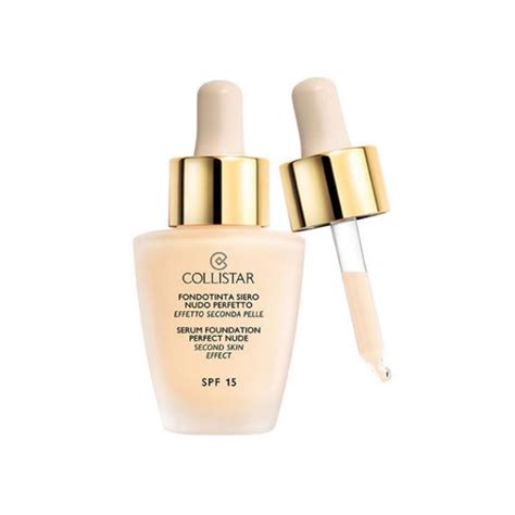 Collistar Fondo Tinta Serum Perfect Nude Ml