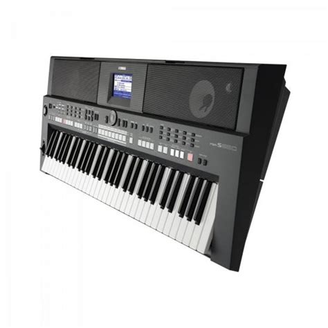 Teclado Arranjador YAMAHA PSR S650 Fonte Bivolt Preto Mundomax