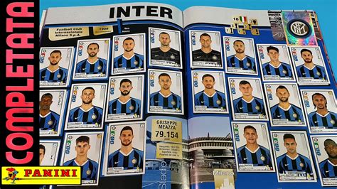 Inter Completata Figurine Calciatori Panini Youtube