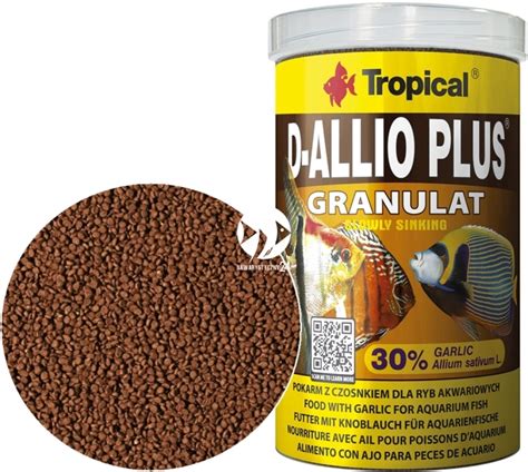 Tropical D Allio Plus Granulat Ml G Akwarystyczny Pl