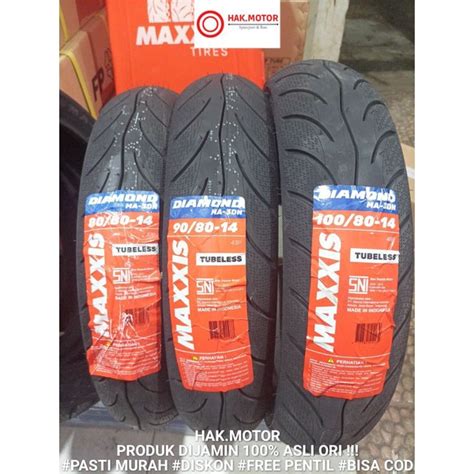 Jual Ban Tubles Matic Maxxis Diamond Ma Dn