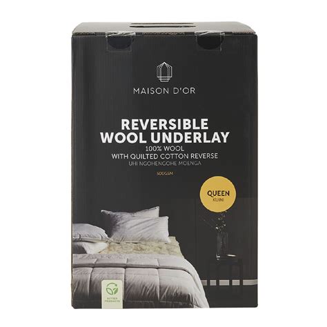 Maison d'Or Reversible Wool Underlay Natural Natural | The Warehouse