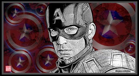 Captain America- Chris Evans by PapaOsmubal on DeviantArt