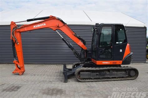 Kubota KX 080 4 2016 Goleszów śląskie Polonia excavadoras 7t