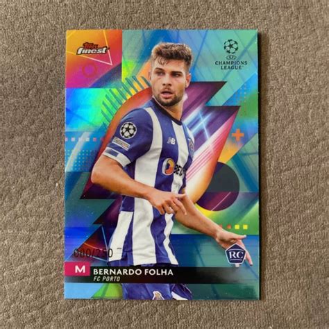 Topps Uefa Ucc Finest Porto Bernardo Folha Rc Eur