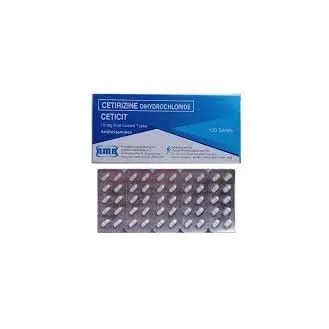 Buy Ceticit Cetirizine Dihydrochloride Mg Film Coated Tablet S