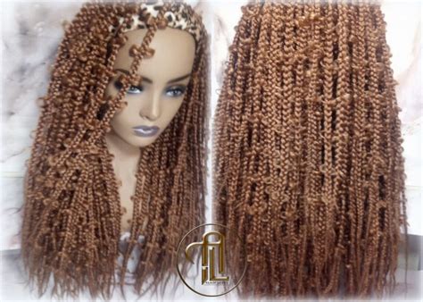 Headband Wig Butterfly Jungle Braids Blonde Box Braids Gypsy Etsy