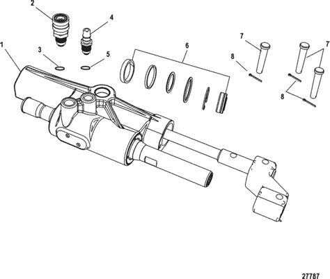 Mercruiser Power Steering Actuator Diagram Diagramwirings