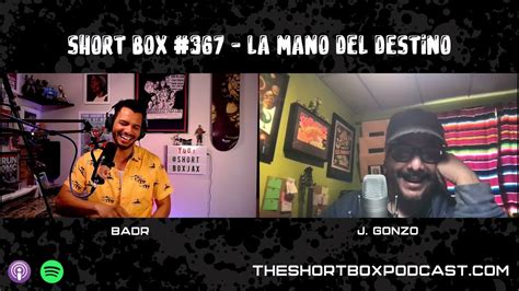 Short Box La Mano Del Destino With J Gonzo Bts Video Youtube