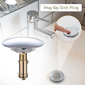 Boyigog Pop Up Click Clack Plug Mm Universal Sink Plug Pop Up Sink