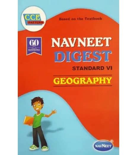 Navneet Digest Geography Std 6 Maharashtra State Board Navneet