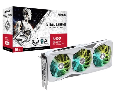 Asrock Amd Radeon Rx Xt Steel Legend Gb Oc