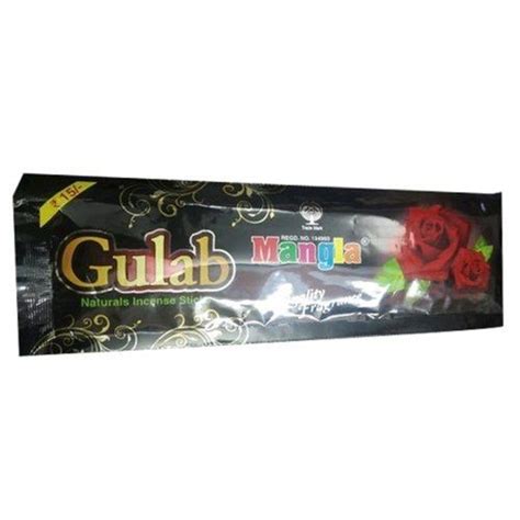 Inch Long Herbal Aromatic Rose Incense Stick Agarbatti For Pooja