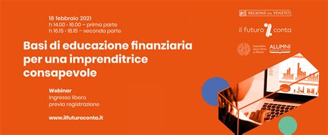 Slide Webinar Basi Di Educazione Finanziaria Per Una Imprenditrice