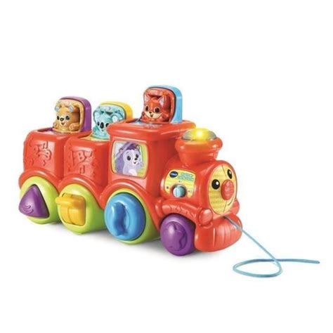 Vtech Roul Train Cache Cache Des P Tits Loulous Cdiscount Jeux Jouets