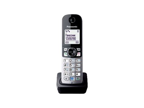 KX-TGA681RU - Дополнительная трубка к DECT телефонам - Panasonic Россия
