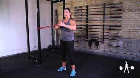 Unapologetically Powerful Demo Resistance Band Pallof Press Youtube