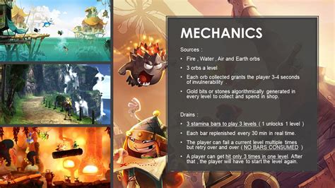 //Game Mechanics// for a Simple 2D platformer game on Behance