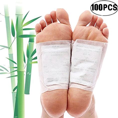 Foot Pads, 100 Foot Pads and 100 Adhesive Sheets for Foot and Body Care ...
