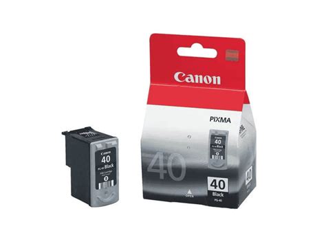 Canon PG-40 Black Cartridge with yield of 329 pages at IDC 5% coverage ...