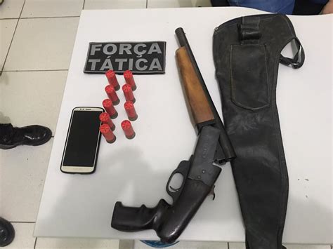 Homem é Preso Por Porte De Arma De Uso Restrito Em Valença Portal V1