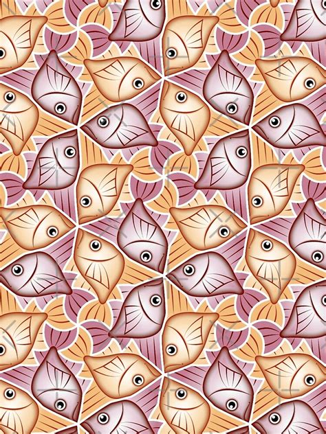 Fish Tessellation Template