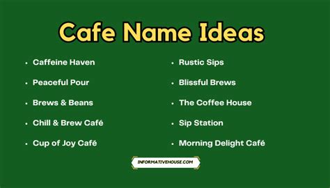 Cute Cafe Business Names That Will Attract Customers Fast