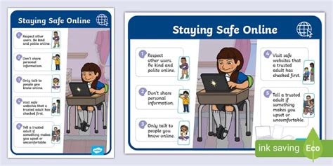 EYFS Internet Safety Rule Display Poster (teacher Made), 56% OFF