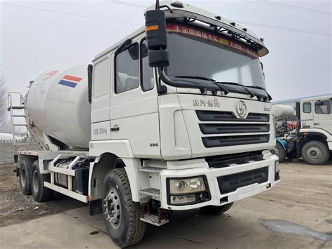 Used Shacman Cubic Meters X Wheel Concrete Mixer Truck China