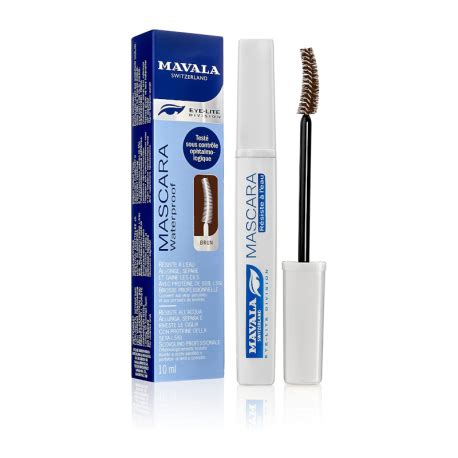 Mavala Mascara De Pestañas Waterproof Marrón 10 ml