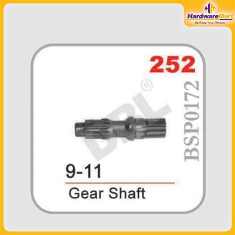 Grass Cutter Spares DB 328 Gear Shaft DBL HardwareMart