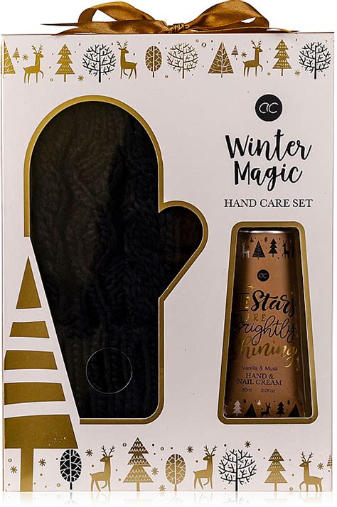 Set crème mains et ongles 60ml gants Accentra Winter Magic Hand