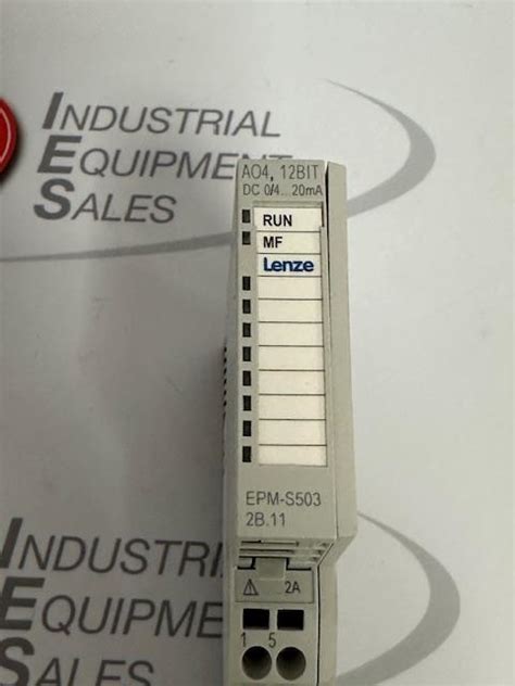 Lenze EPM S503 2B 11 Analog Output Module FUS Industrial