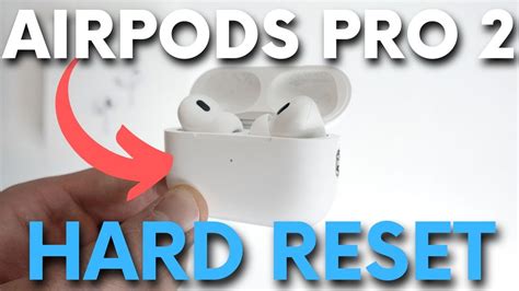 How To Reset Airpods Pro Factory Reset Airpods Pro Youtube