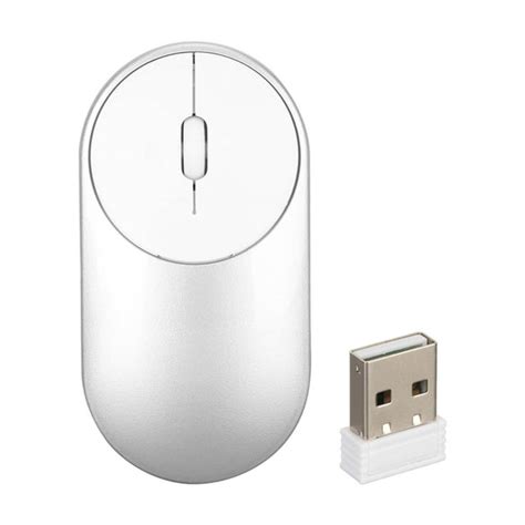 Wireless Mouse 1200DPI Ultrathin 2.4G Wireless Mouse with USB Receiver ...