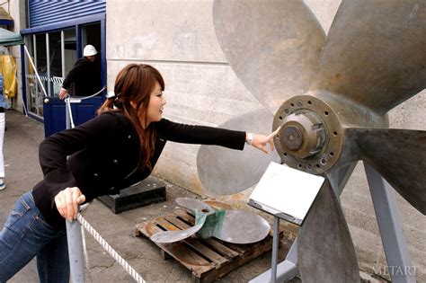 Misato Naked In Public MetArt Hanami Misato A Low Porn Pic