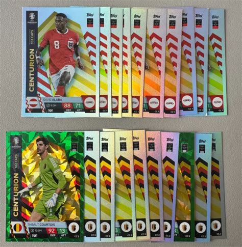 Topps Match Attax Euro Centurion Cc Inklusive Green Emerald