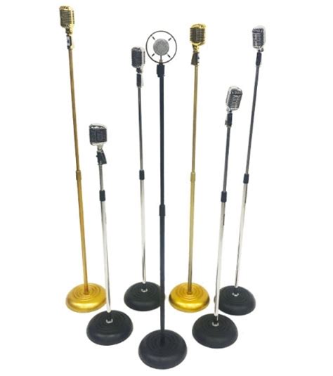 Аренда ретро-микрофона на стойке | Music Max Group