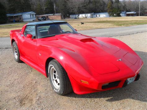 1979 Corvette Hot Rod Modified 350 L82 Red