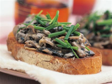 Creamy Mushroom Bruschetta Womens Weekly Food