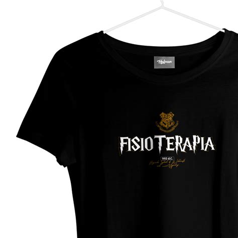 Babylook Feminina De Viscolycra Fisio Fisioterapia Hp Camiseta Feminina