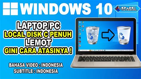 Local Disk C Penuh Cara Membersihkan File Sampah Di Windows 10