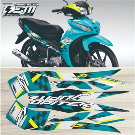 STIKER STRIPING LIS ORI BODY MOTOR YAMAHA JUPITER Z1 TAHUN 2022 WARNA