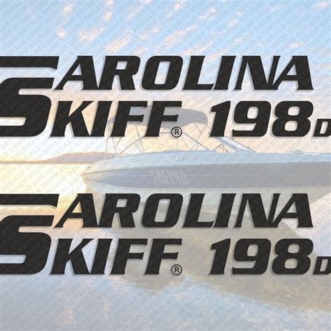 Carolina Skiff Decal - Etsy