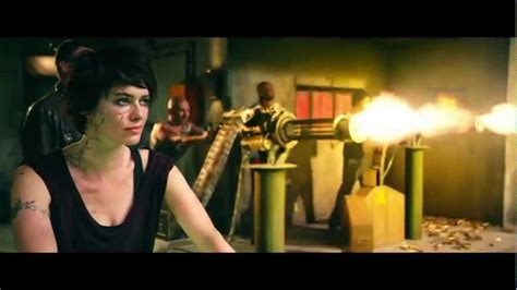 Dredd Machine Gun Scene Hd Youtube