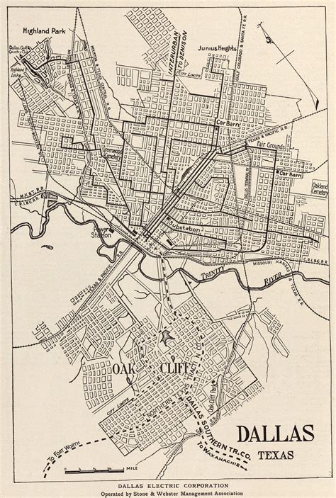 Dallas County Texas Map